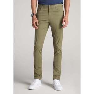 38"x40" American Tall Carman TAPERED Fit Five Pocket Pants Fatigue Green